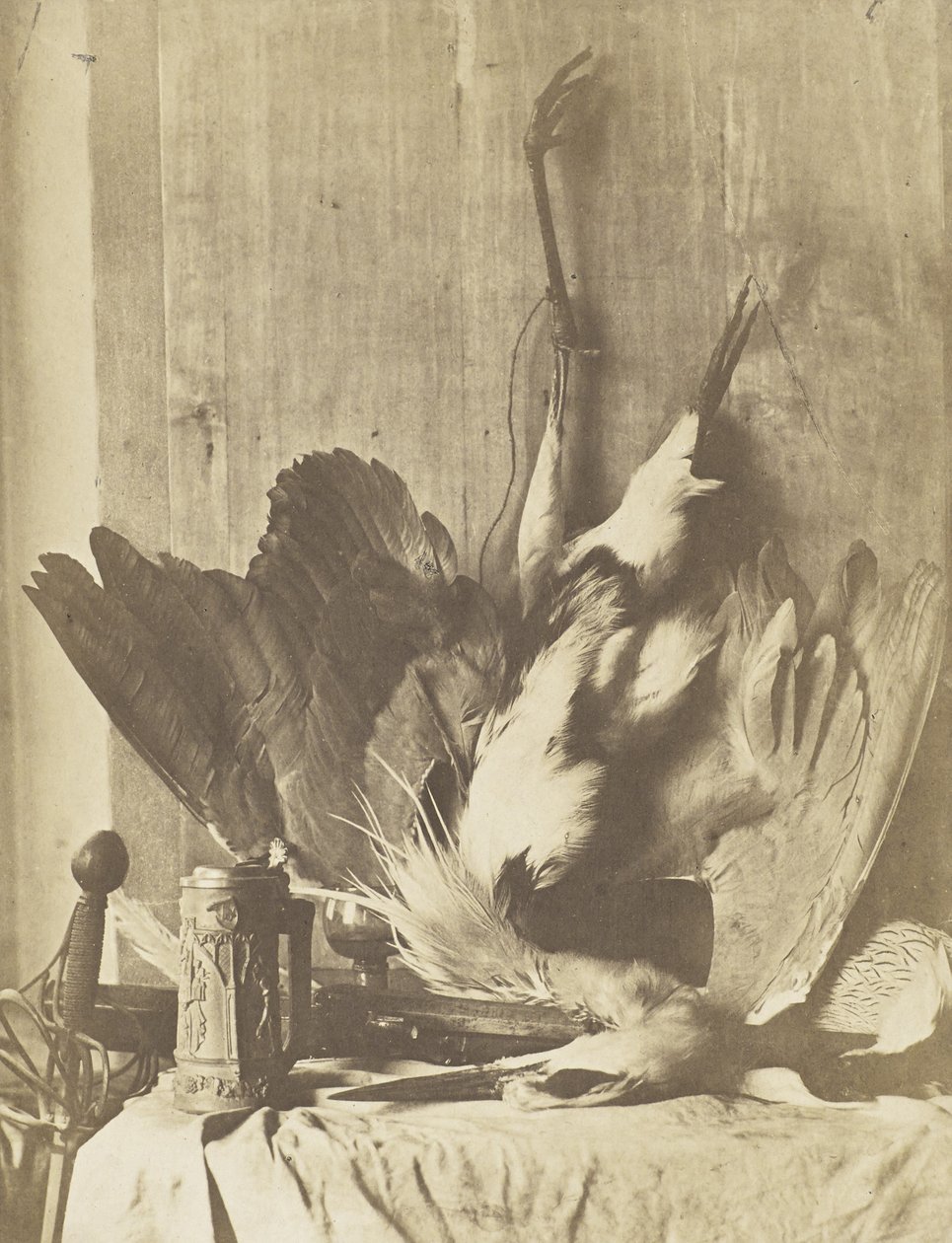 Játék Csendélet, 1853-55 körül (albuminizált sózott papírnyomat) alkotó: Charles Marville