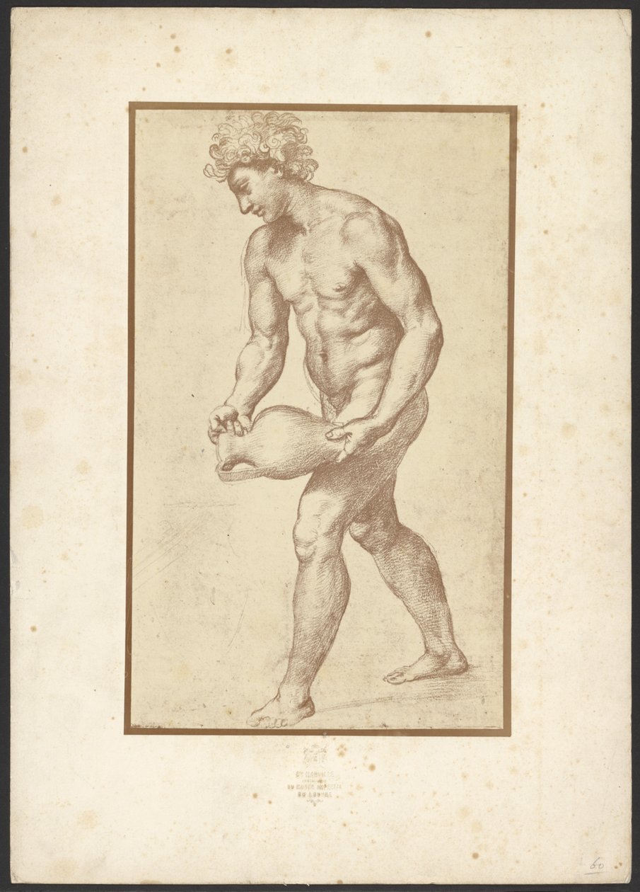 [Férfi vázával, Raphaël] alkotó: Charles Marville