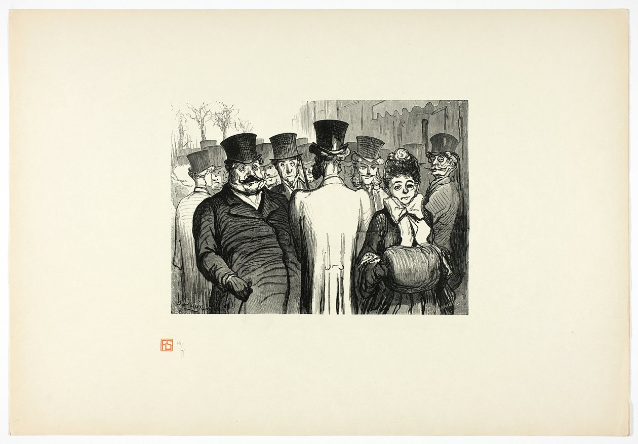 A Boulevard des Italiens, a Thirty-Six Woods egyedi kiadásából alkotó: Charles Maurand