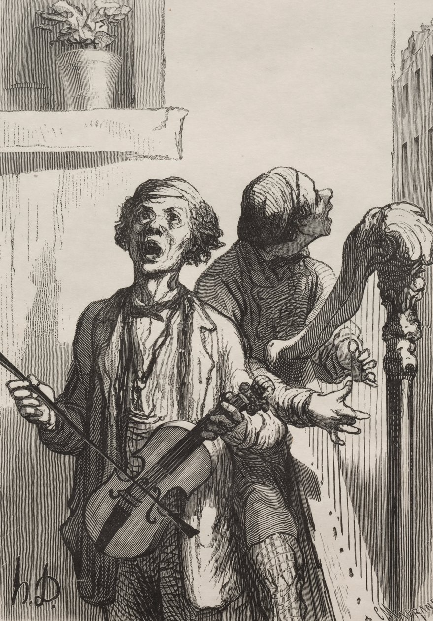 Street Singers alkotó: Charles Maurand