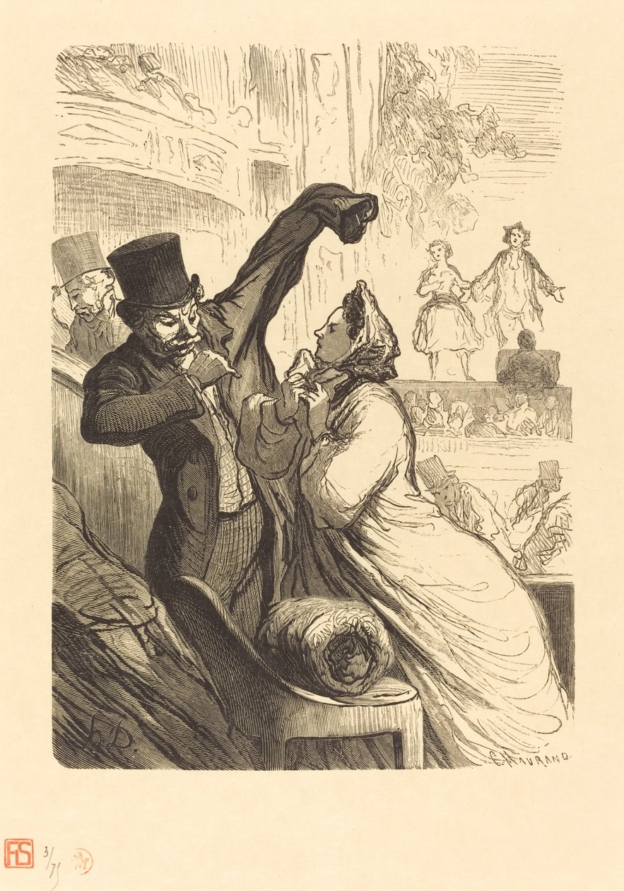 Az utolsó versszak alkotó: Charles Maurand after Honoré Daumier