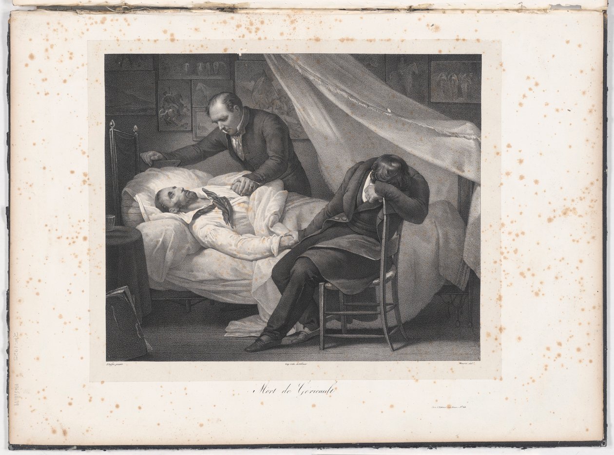 Gericault halála alkotó: Charles Maurin