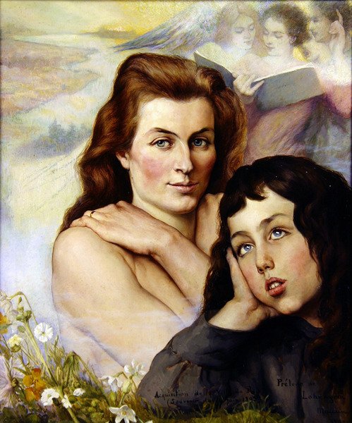 A Lohengrin előjátéka, 1892 alkotó: Charles Maurin