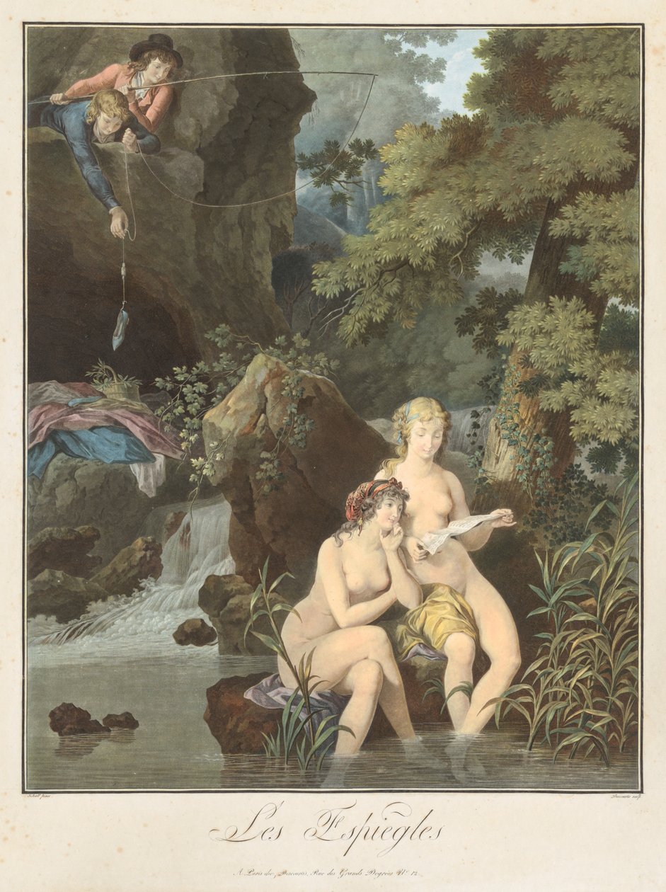 A Tréfacsinálók alkotó: Charles Melchior Descourtis