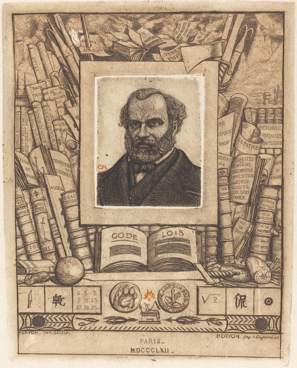 Armand Gueraud alkotó: Charles Meryon