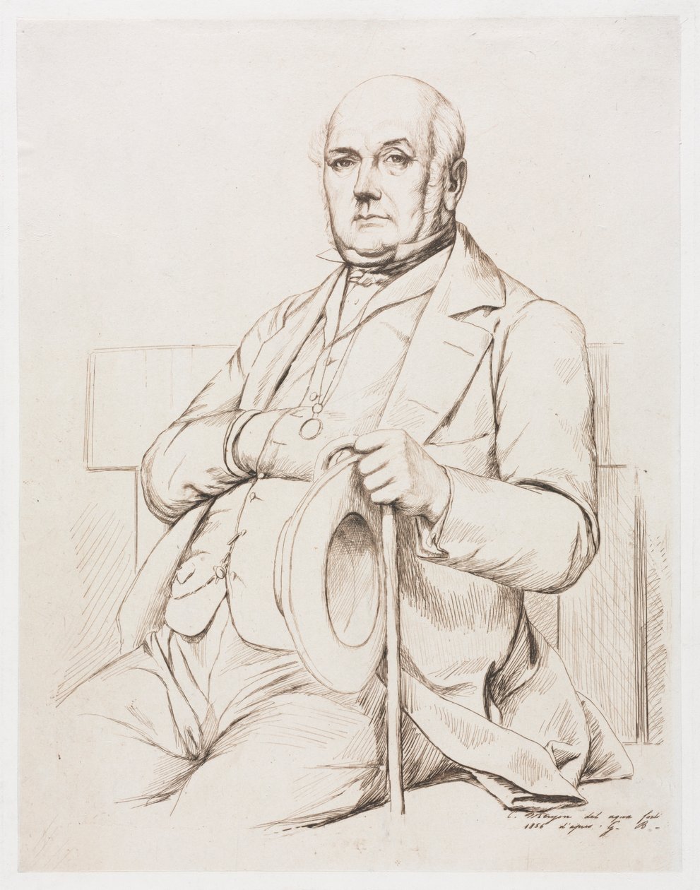 Casimir le Conte, Boulanger nyomán, 1856. alkotó: Charles Meryon