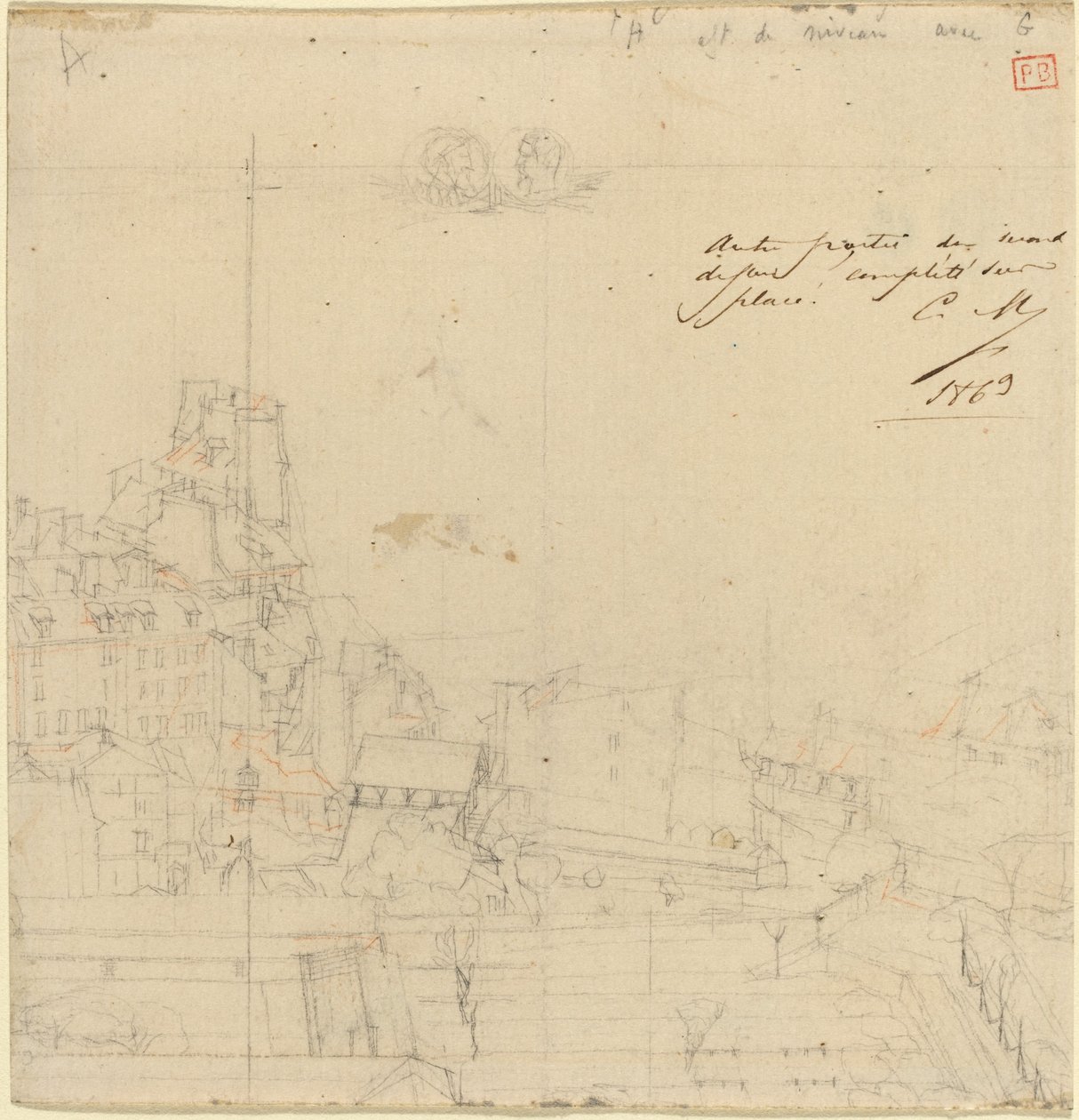 College Henry Ev alkotó: Charles Meryon