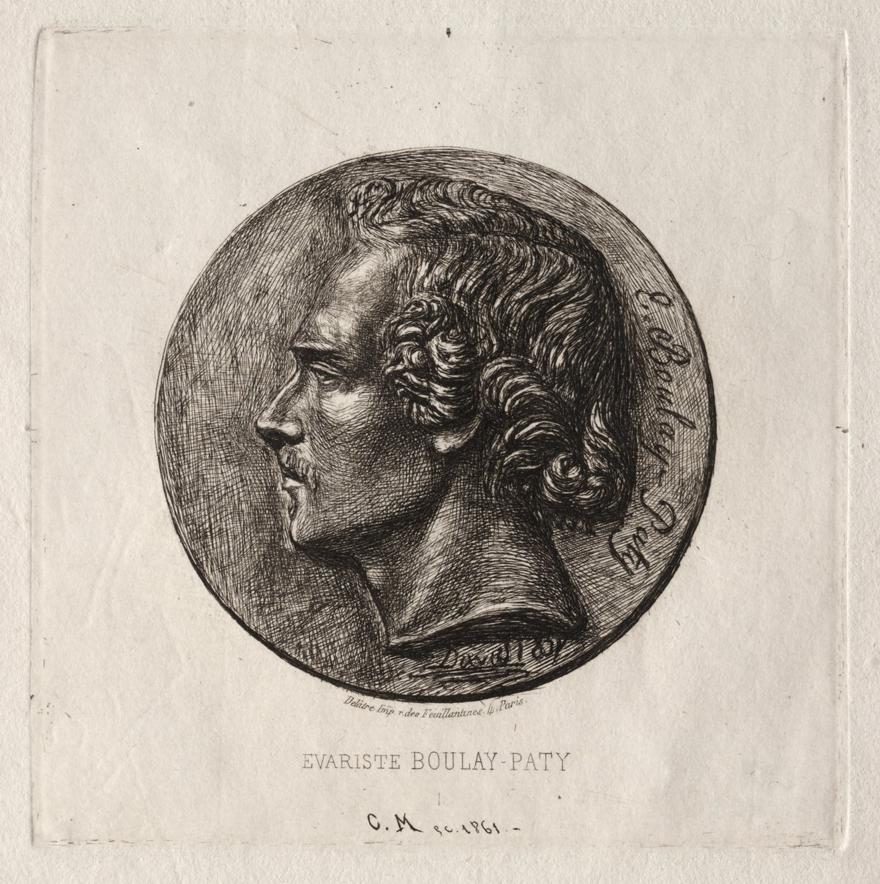 Evariste Boulay-Paty; egy költő alkotó: Charles Meryon