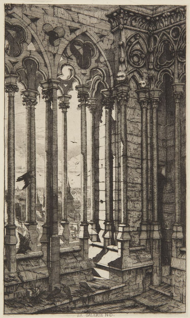 A galéria, Notre-Dame alkotó: Charles Meryon