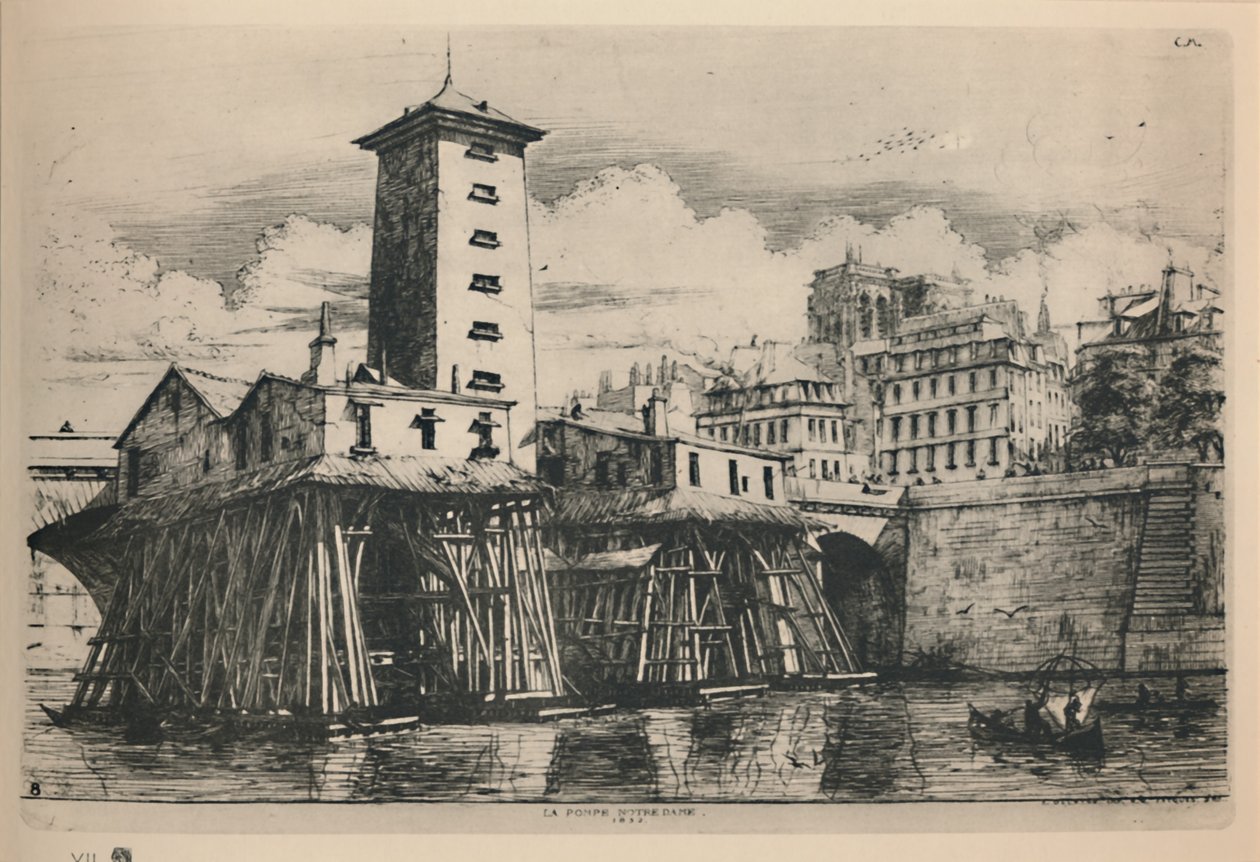 Egy kunyhó Surreyben, 1903 alkotó: Charles Meryon