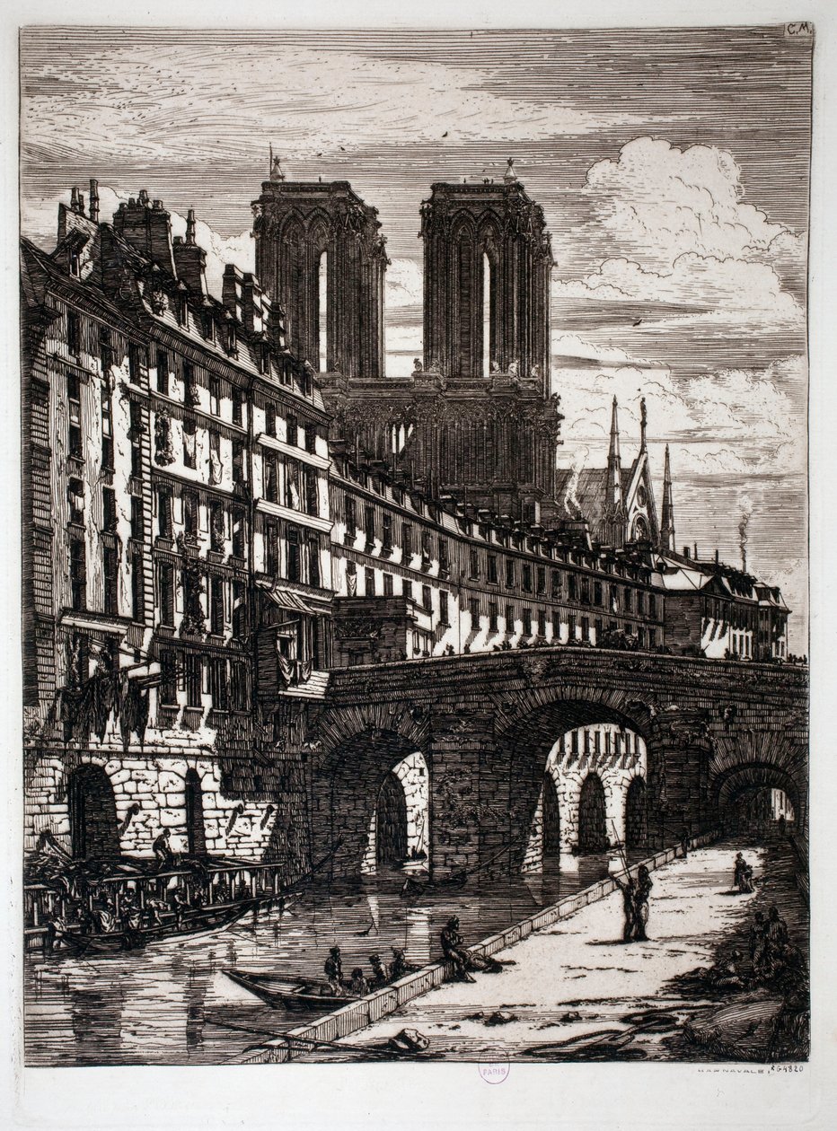 Die kleine Brücke alkotó: Charles Meryon