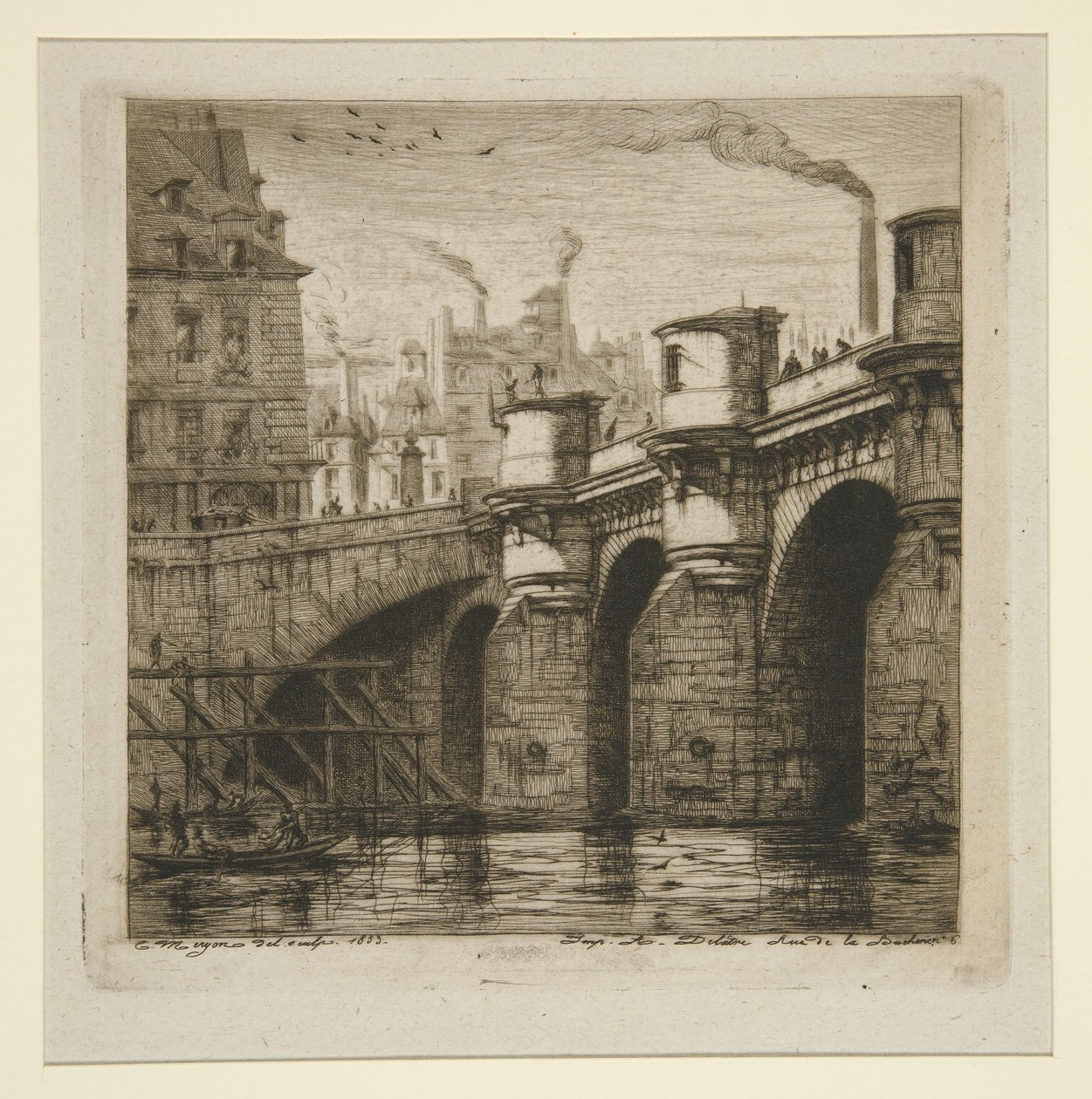 A Pont-Neuf alkotó: Charles Meryon