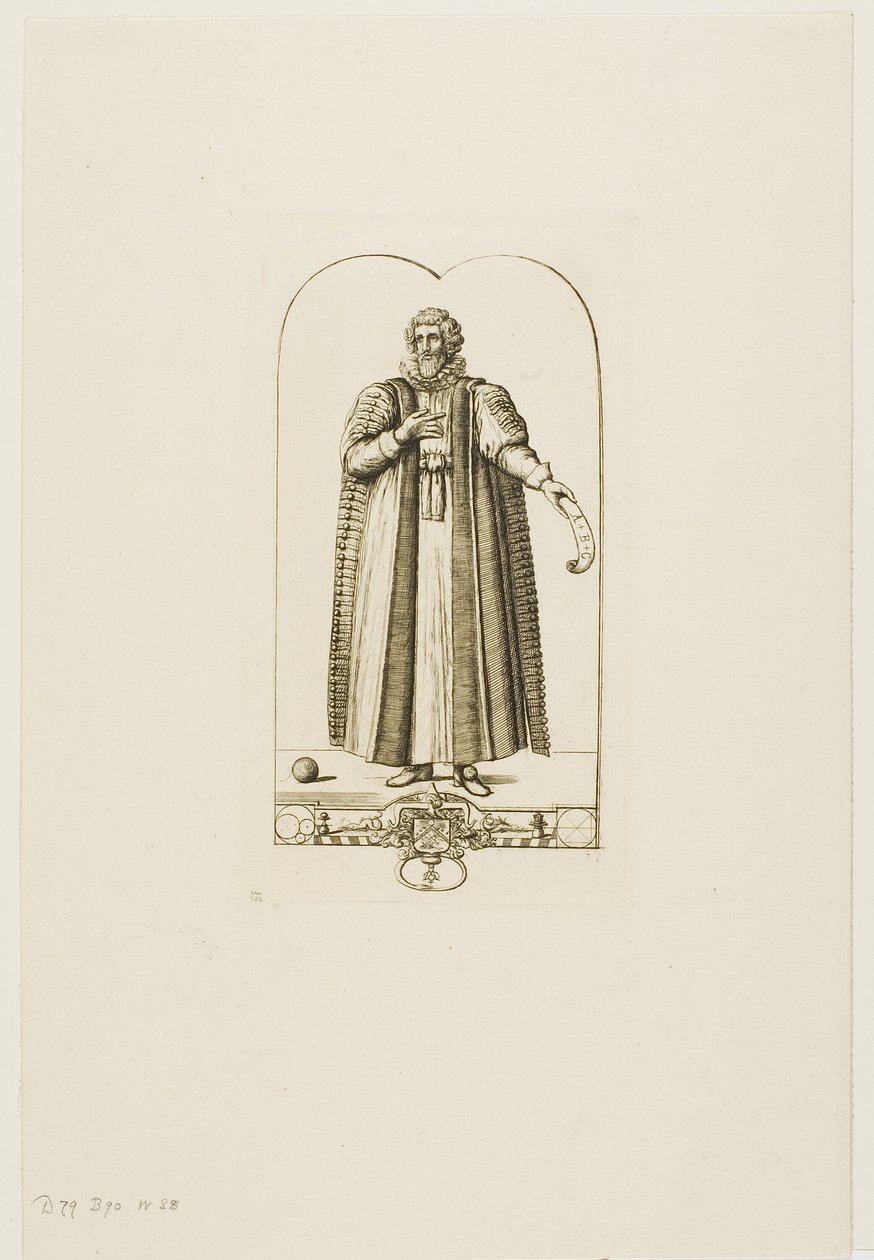 François Viete portréja alkotó: Charles Meryon