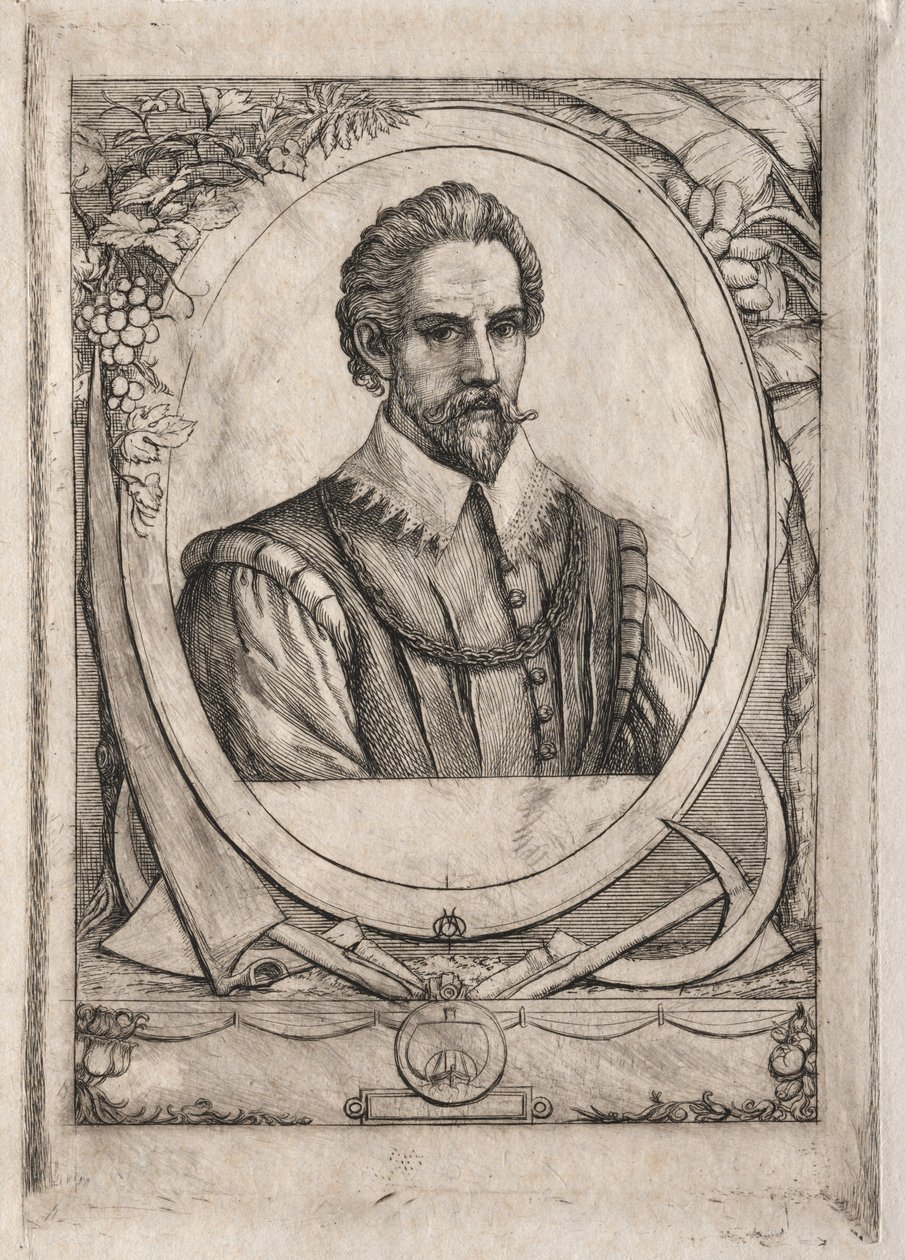 Rene de Laudonniere Sablais (de Burdingale) alkotó: Charles Meryon