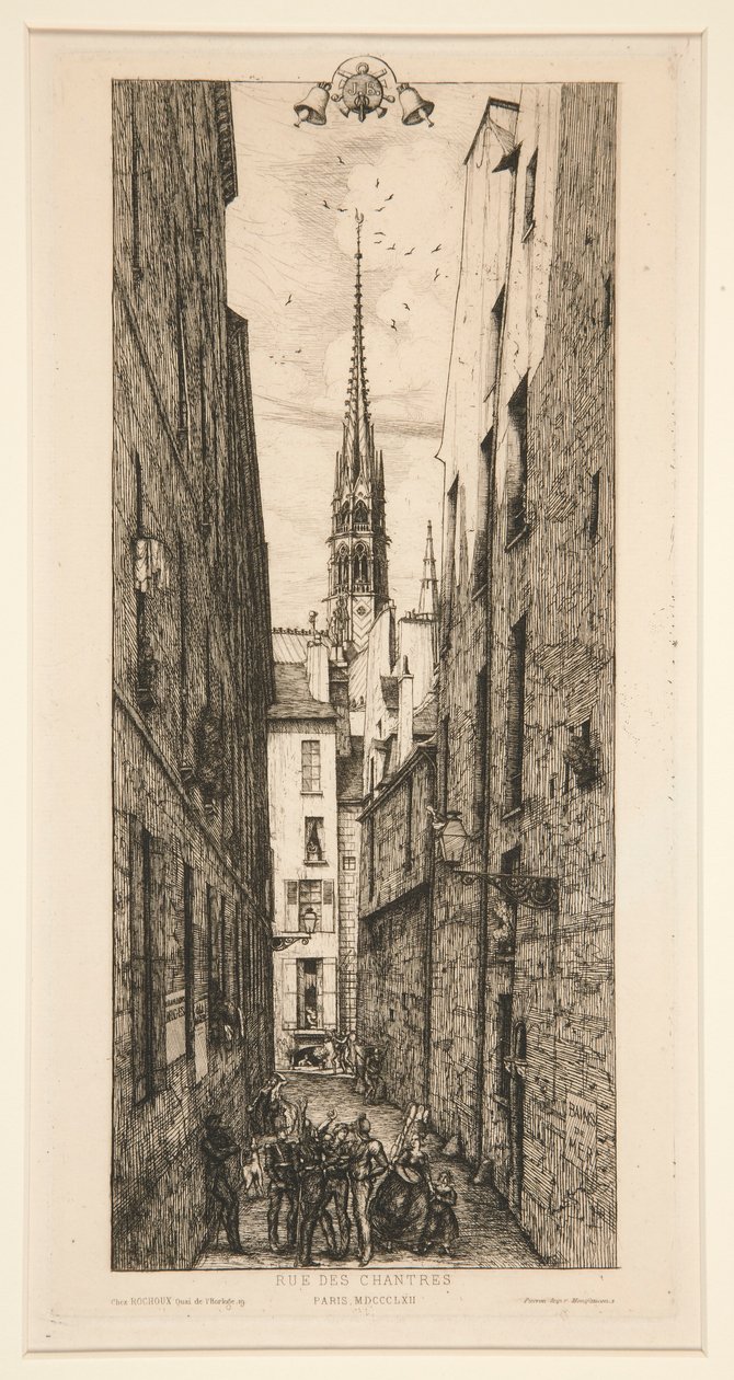 Rue des Chanters alkotó: Charles Meryon