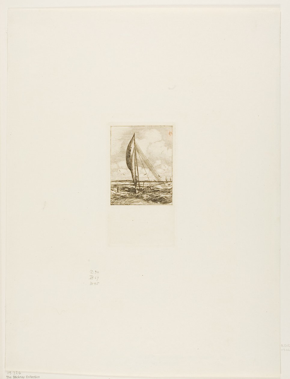 Swift-Sailing Proa, Mulgrave szigetcsoport, Óceánia alkotó: Charles Meryon