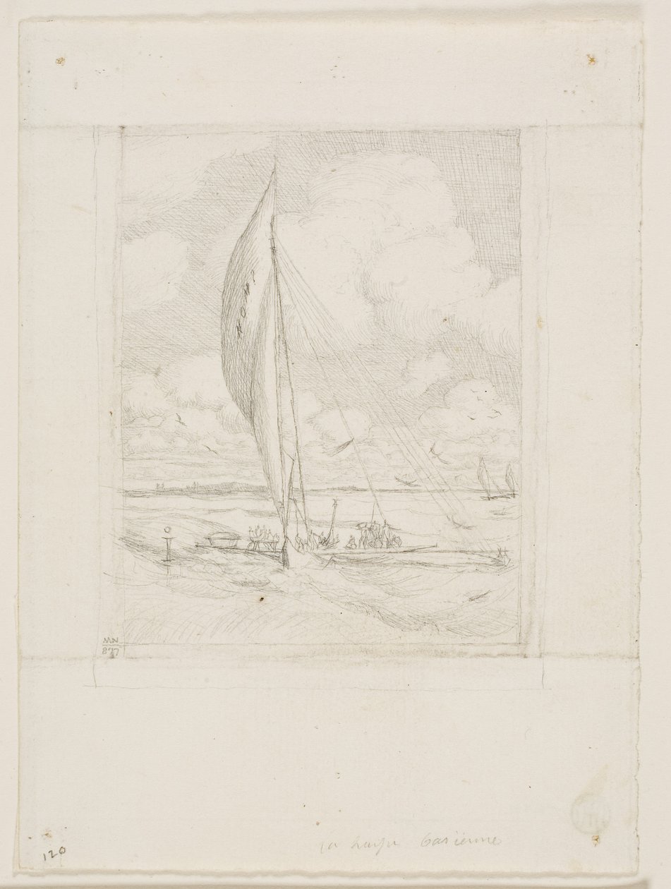 Gyorsvitorlás proa, Mulgrave-szigetcsoport, Óceánia alkotó: Charles Meryon