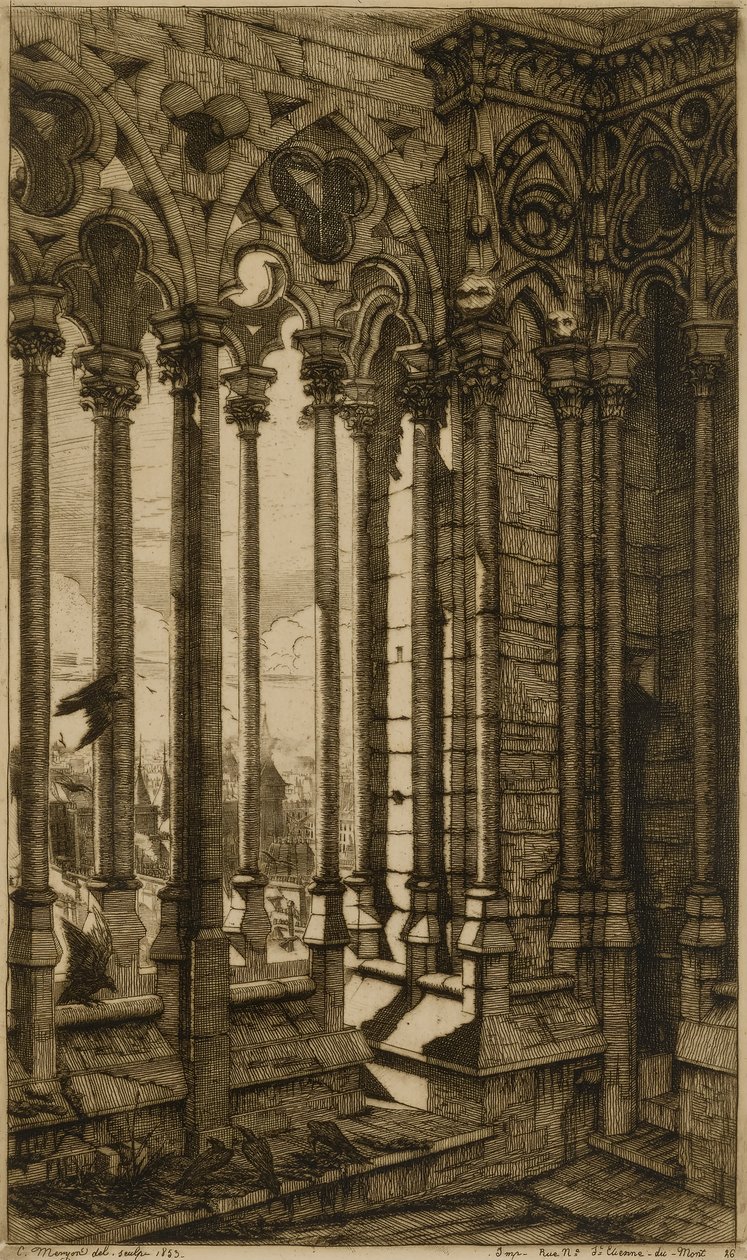 Galéria, Notre Dame de Paris alkotó: Charles Meryon