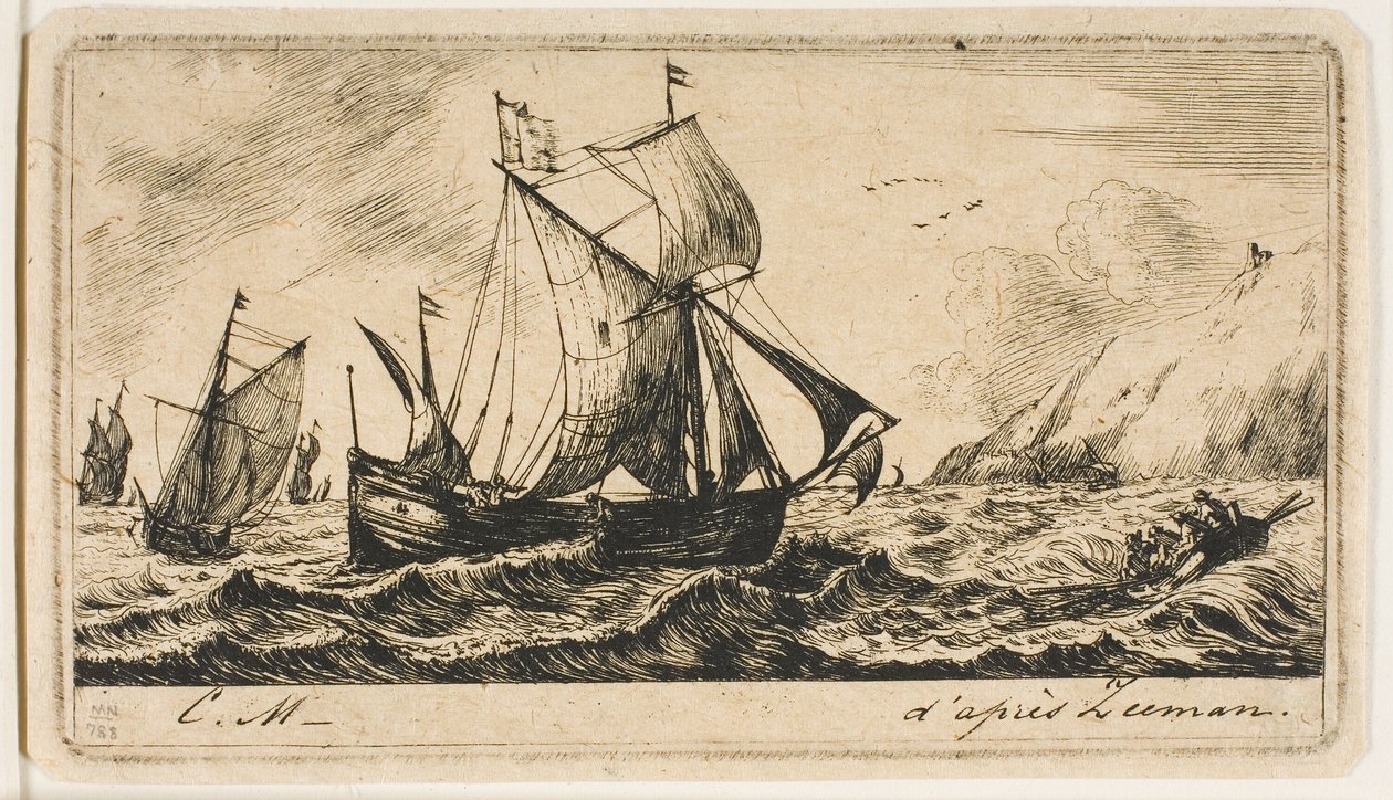 A rotterdami Jean de Vyl Galliotja alkotó: Charles Meryon