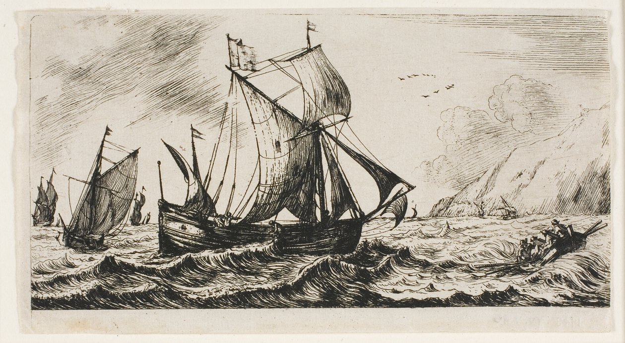 A rotterdami Jean de Vyl Galliotja alkotó: Charles Meryon