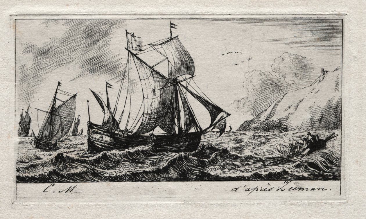 A rotterdami Jean de Vyl Galliotja alkotó: Charles Meryon