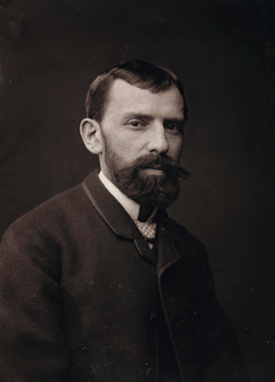 Művészi és életrajzi album, V. évf., Szalon 1885; Victor Gabriel Gilbert (1847-1933) francia festő portréja alkotó: Charles Michelez