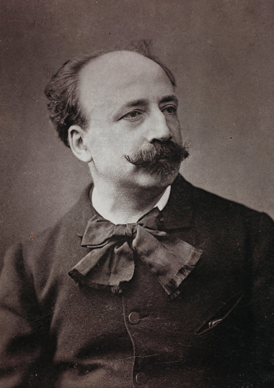 Művészi és életrajzi album, V. évf., Szalon 1885; Louis Deschamps francia festő (1846-1902) portréja alkotó: Charles Michelez