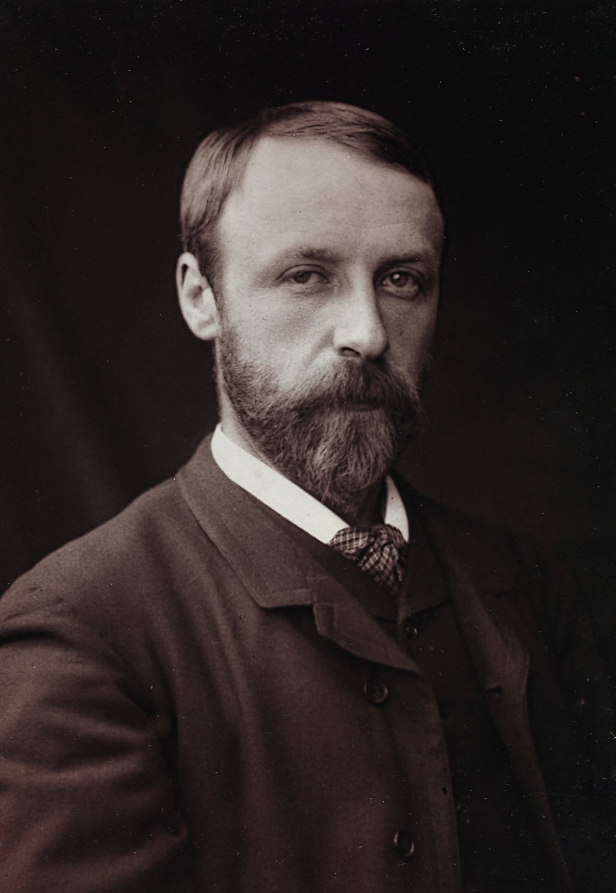 Művészeti és életrajzi album, 6. évf., Szalon 1885; Emile Claus belga festő (1849-1924) portréja alkotó: Charles Michelez