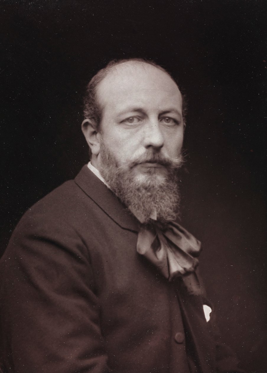 Művészeti és életrajzi album, 6. évf., Szalon 1885; Roger Jourdain (1845-1918) francia festő portréja alkotó: Charles Michelez