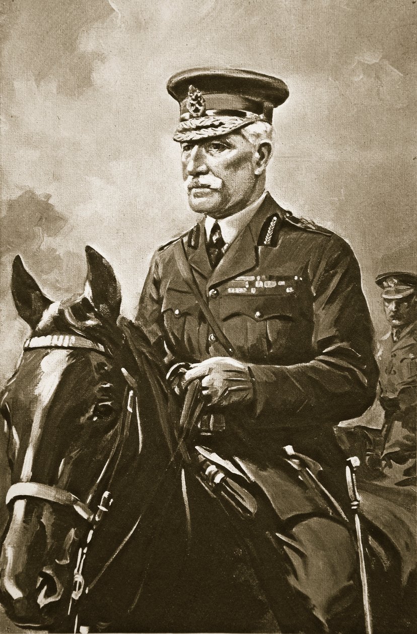 Sir Horace Lockwood Smith-Dorrien K.C.B. tábornok, 1914-1919 alkotó: Charles Mills Sheldon