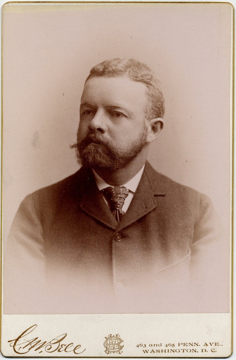 Henry Cabot Lodge (1850-1924), amerikai szenátor (album fotó) alkotó: Charles Milton Bell