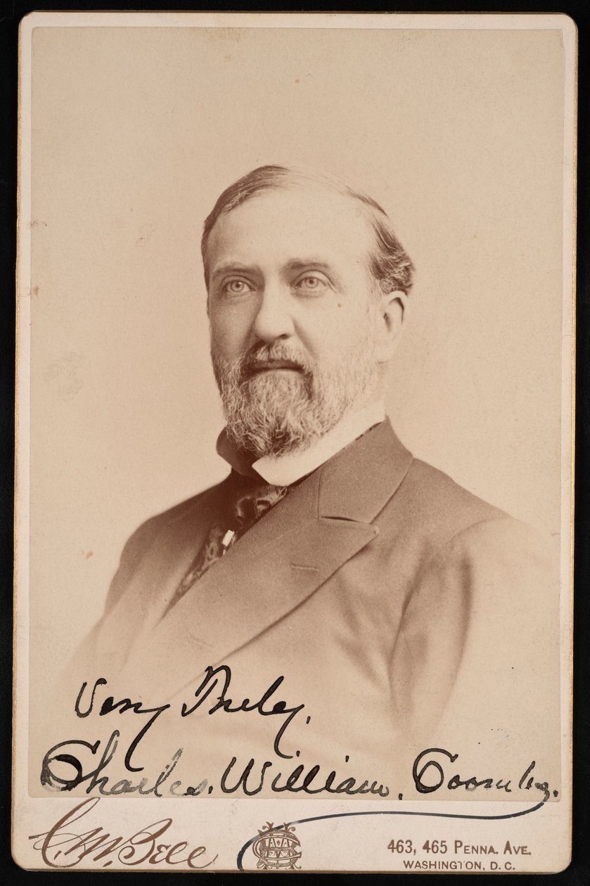 Charles William Coombs portréja, 1893 előtt. alkotó: Charles Milton Bell