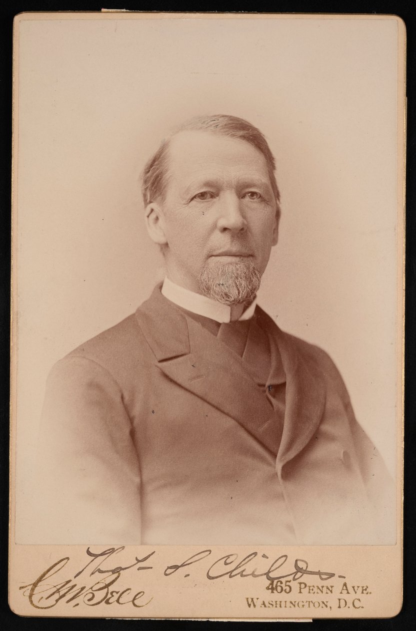 Thomas Spencer Childs portréja 1825-1914, 1893 előtt. alkotó: Charles Milton Bell