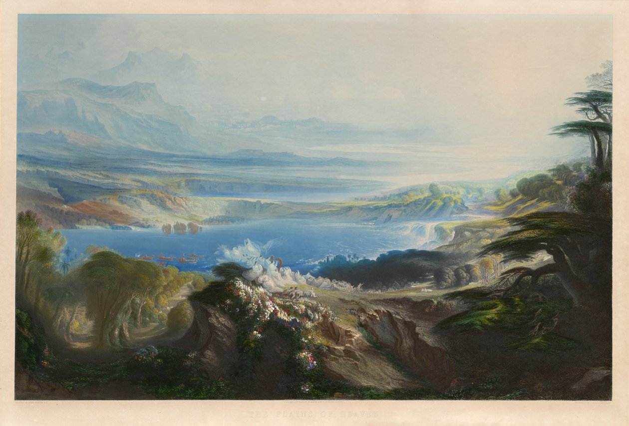 A Mennyország síksága alkotó: Charles Mottram after John Martin