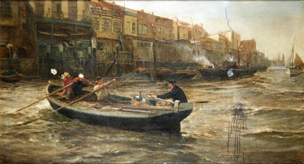Végre itthon! alkotó: Charles Napier Hemy