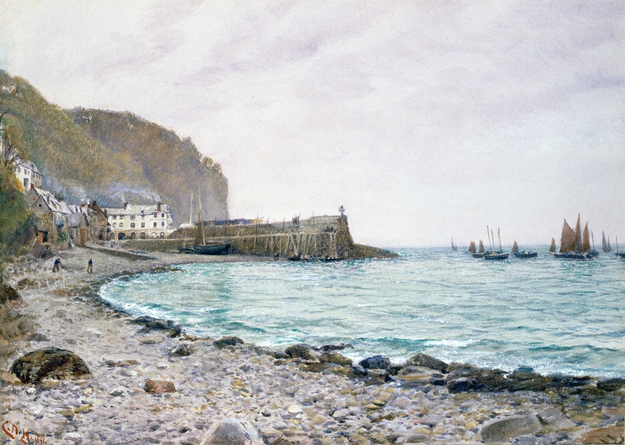 A hálók behúzása alkotó: Charles Napier Hemy