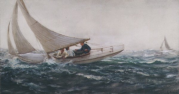 Vitorlázás ingyenes alkotó: Charles Napier Hemy