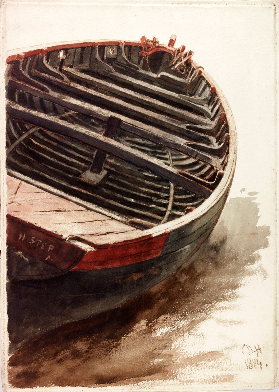 Egy gumicsónak tanulmányozása alkotó: Charles Napier Hemy