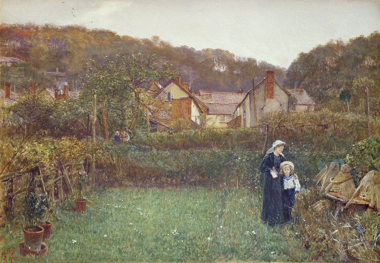 A méhek megmondása alkotó: Charles Napier Hemy