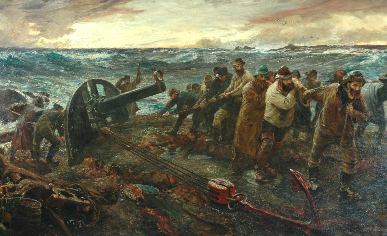 A roncsok, 1898-1901 alkotó: Charles Napier Hemy