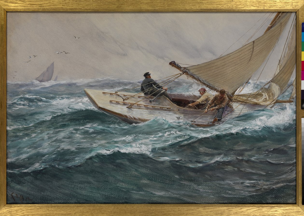 Ifjúsági, 1902 (tempera és wc) alkotó: Charles Napier Hemy