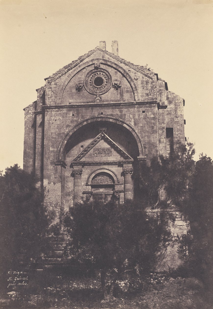 Szent Gábor Arles közelében alkotó: Charles Nègre