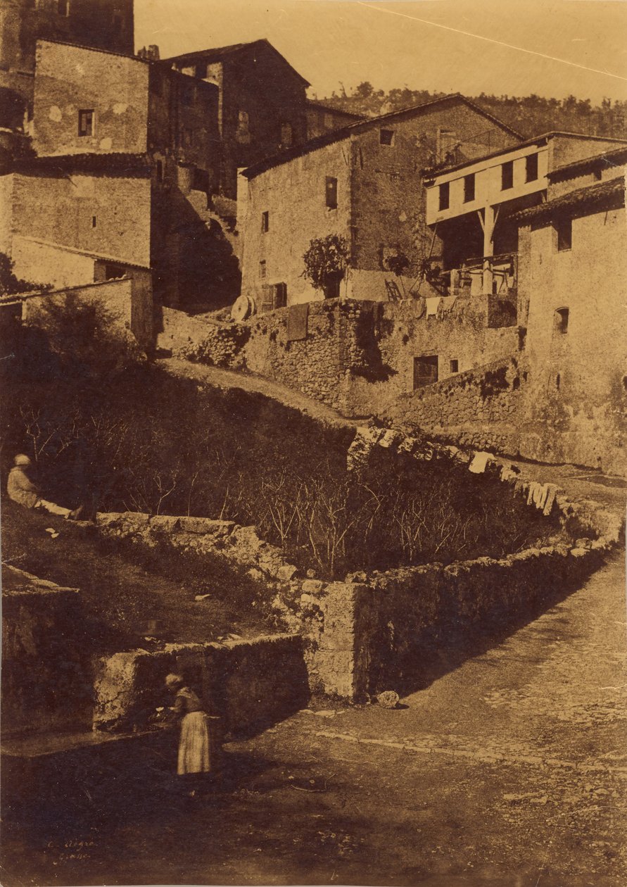 Utca Grasse-ban alkotó: Charles Nègre