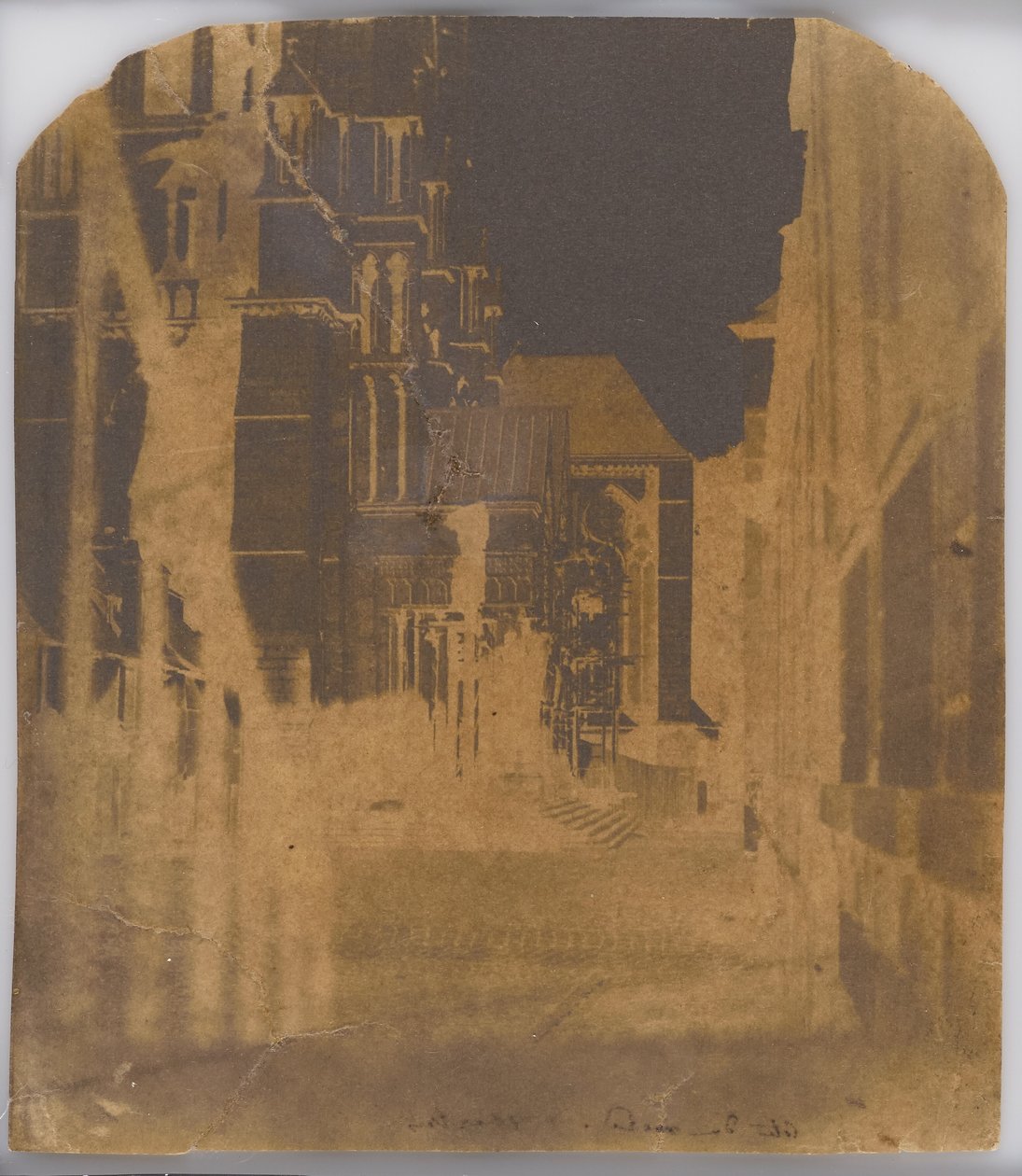 [Ansicht von Chartres] alkotó: Charles Nègre