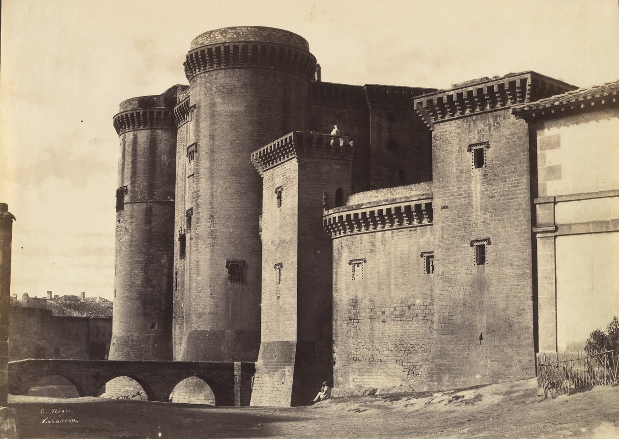 Tarascon, kb. 1852. alkotó: Charles Nègre