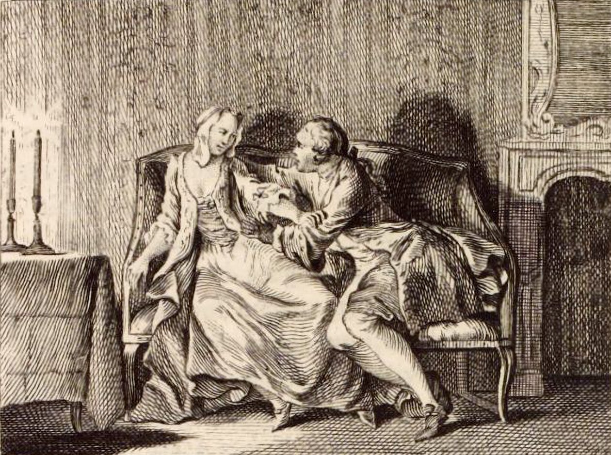 Szent Julianus imája alkotó: Charles Nicolas Cochin