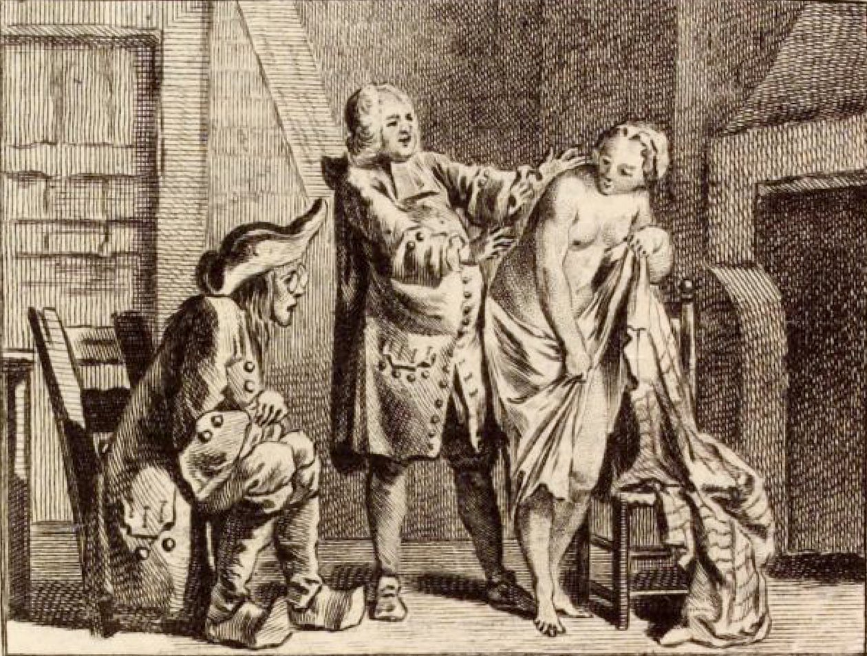 La Jument du compère Pierre alkotó: Charles Nicolas Cochin