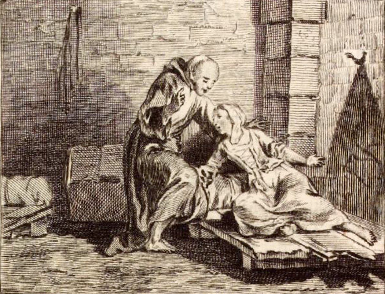 Le Diable en enfer alkotó: Charles Nicolas Cochin