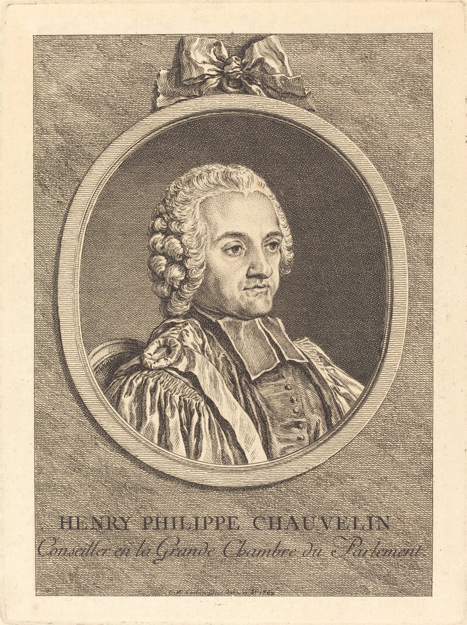 Henry Philippe Chauvelin alkotó: Charles Nicolas Cochin II