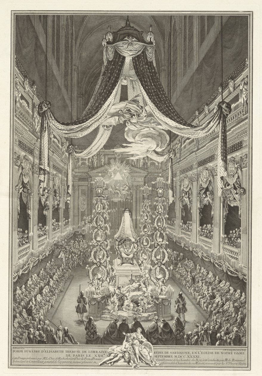 Lotharingiai Erzsébet Teréz alvállalkozói alkotó: Charles Nicolas Cochin II
